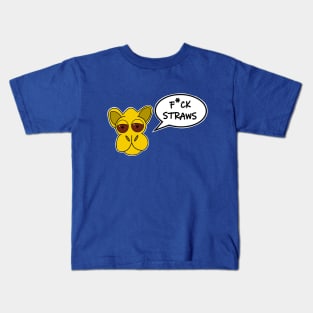 Camel says No to Straws Kids T-Shirt